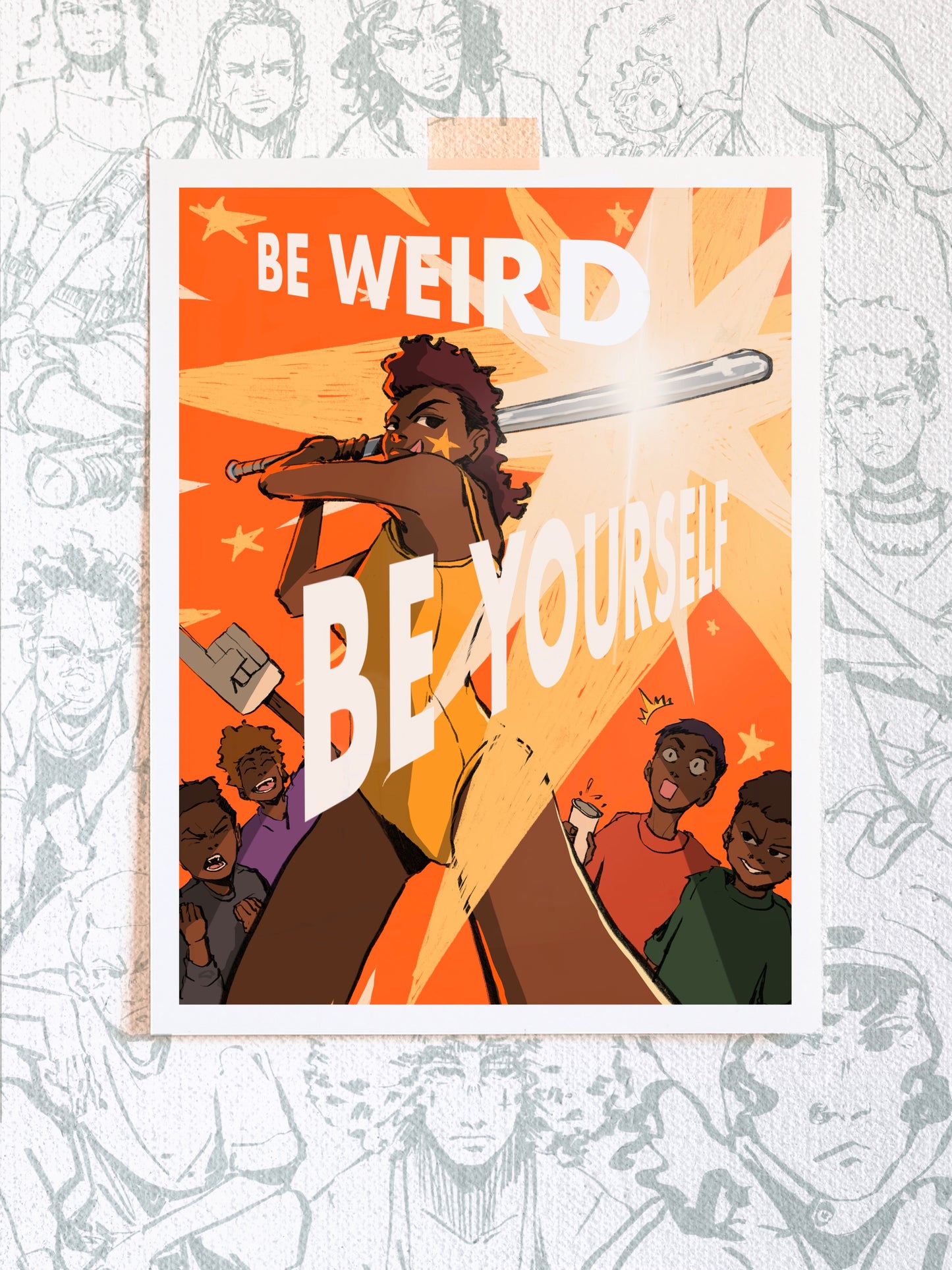 Be weird be yourself