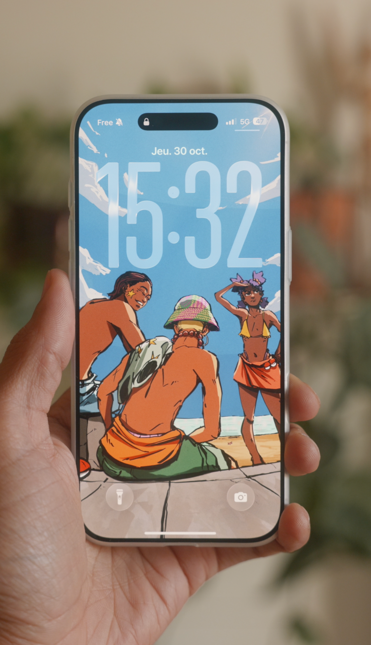 Pack 5 fonds écrans Version Bleue 🔵